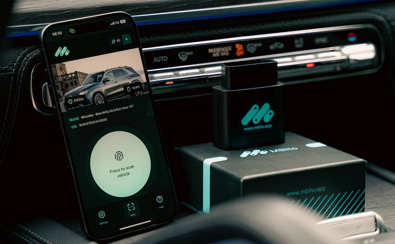 MBito OBD Device - ベンツ専用パーソナルコーディングツール